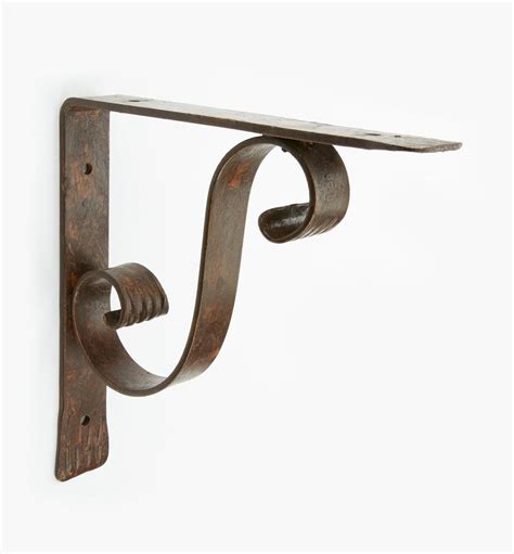 Scrolled Metal Shelf Brackets 